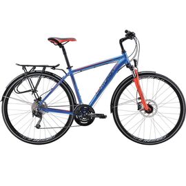 Городской велосипед Centurion Crossline 80 EQ-Men 2016, Вариант УТ-00039618: Рама: 44 см / 17.5" (Рост: 168 - 182 см), Цвет: сине-красный , изображение  - НаВелосипеде.рф