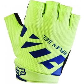 Велоперчатки женские Fox Ripley Gel Short Womens Glove, сине-желтые, 2017, 18477-046-S, Вариант УТ-00042787: Размер: M (176-182 мм), изображение  - НаВелосипеде.рф