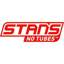 Стикер, название Stans NoTubes WHITE/RED, SMALL, PR, PR0778-02-S, изображение  - НаВелосипеде.рф