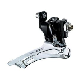 Суппорт-переключатель передний для велосипеда Shimano 105 5700 хомут 2x10скоростей IFD5700BLL , изображение  - НаВелосипеде.рф
