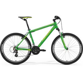 Горный велосипед Merida Matts 6.10-V 2017, Вариант УТ-00037454: Рама: 14.5" (Рост: 155 - 165 cm), Цвет: зеленый , изображение  - НаВелосипеде.рф