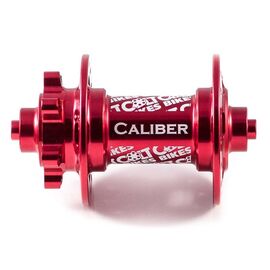 Велосипедная втулка Colt Bikes Caliber, передняя, 32H, красный, CB16-CAL-F-QR-RD, изображение  - НаВелосипеде.рф