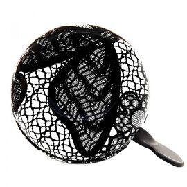 Звонок велосипедный Vinca Sport  большой "Кружева", YL 1058S-lace, изображение  - НаВелосипеде.рф