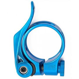 Зажим подседельного штыря Vinca Sport, диаметр - 34.90мм синий, VC 12-2 blue, изображение  - НаВелосипеде.рф