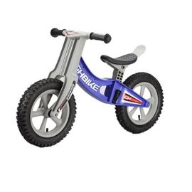 Беговел GHBIKE, прочная пластиковая рама, 12" колеса, синий, 6-160527, изображение  - НаВелосипеде.рф