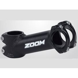 Вынос велосипедный ZOOM TDS-AD368A-8, 1-1/8" х 90мм х 25,4мм х 17*, высота 45мм, матово чёрный, TDS-AD368A-8, изображение  - НаВелосипеде.рф