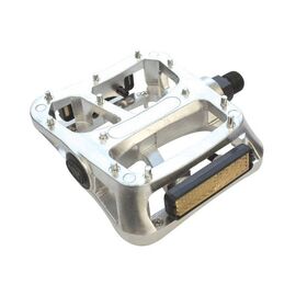 Педали WELLGO МТВ/BMX/DH, алюминий, ось из бористой стали, 9/16", 107х104х34мм, LU-A54, изображение  - НаВелосипеде.рф