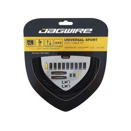 Тросы с оболочками JAGWIRE Universal Sport Shift для переключателей, комплект, чёрный, UCK202, изображение  - НаВелосипеде.рф