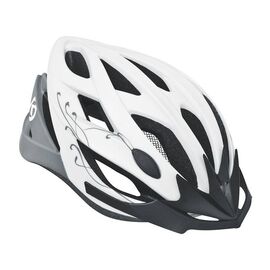 Велошлем женский KELLYS DIVA, матовый белый с серым, Helmet DIVA, Вариант УТ-00017139: Размер: S/M (56-58 cm), изображение  - НаВелосипеде.рф