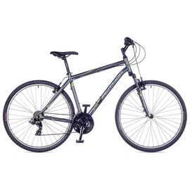 Гибридный велосипед AUTHOR Compact 2017, Вариант УТ-00023313: Рама 18" (Рост: 165-178см); Цвет: белый/голубой, изображение  - НаВелосипеде.рф