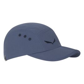 Велобейсболка Salewa 2016 FANES (SUN PRO) FOLD VISOR CAP, dark denim, синяя, размер:L/60, 24748_8670, изображение  - НаВелосипеде.рф