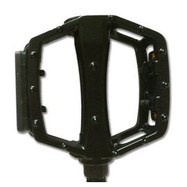 Педали Vinca Sport, алюминиевые, ось 9/16", 100х108 мм, цвет черный, VP 916 black, изображение  - НаВелосипеде.рф