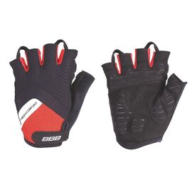 Велоперчатки BBB BBW-41 gloves HighComfort, черно-красные, 2905894134, Вариант УТ-00029610: Размер: L, изображение  - НаВелосипеде.рф
