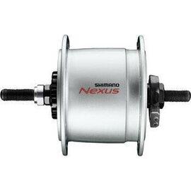 Велосипедная динамовтулка SHIMANO 6V 3.0W, 36 отверстий, серебристый, ADHC30003NNAS, изображение  - НаВелосипеде.рф