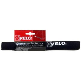 Защита велосипедного пера VELO, лайкра/неопрен, на липучке, 260х95х110 мм, черная, 5-331540, изображение  - НаВелосипеде.рф