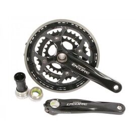 Система шатунов  велосипедная Shimano Deore, M590-10, 170мм, 42/32/24T с кареткой EFCM59010C224Y, изображение  - НаВелосипеде.рф