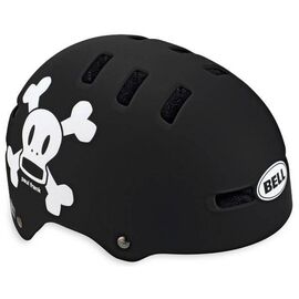 Велошлем детский Bell FRACTION matte white/black paul frank skull, Вариант 00-00019760: Размер: S (51-56 см), изображение  - НаВелосипеде.рф