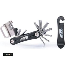 Мультитул 18 в 1 SUPER B TB-FD20, торговая упаковка, TB-FD20-BLK, изображение  - НаВелосипеде.рф