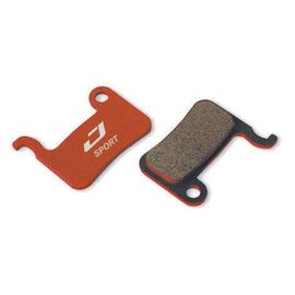 Колодки JAGWIRE "Sport" к дисковым тормозам Shimano® XTR M965, M966,M975, M975P, Saint M800, DCA027, изображение  - НаВелосипеде.рф