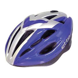 Велошлем Etto THUNDERSTORM, цвет синий/серебристый, S/M(54- 57см), 331123, изображение  - НаВелосипеде.рф