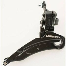 Переключатель передний SHIMANO TOURNEY FD-TZ-31, верхняя тяга, 31,8, 48T, на 6-7 ск,  AFDTZ31TM6T, изображение  - НаВелосипеде.рф