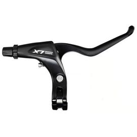 Тормозная ручка Shimano DEORE LX T670-B, левая, черный, v-brake, под 3 пальца, EBLT670BLL, изображение  - НаВелосипеде.рф