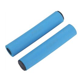 Грипсы велосипедные BBB Sticky, 130 mm, силикон, синие, BHG-34, изображение  - НаВелосипеде.рф