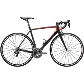 Шоссейный велосипед Merida Scultura 7000-E 2017, Вариант УТ-00037557: Рама: M-L 54 (Рост: 170 - 175 cm), Цвет: матовый черно-красный, изображение  - НаВелосипеде.рф