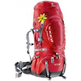 Велорюкзак Deuter Aircontact PRO 55 + 15 SL, для женщин, 85х34х32, 55 л, красный, 33813_5560, изображение  - НаВелосипеде.рф