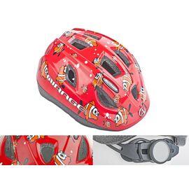 Шлем AUTHOR Mirage детский/подростковый 121 Red Fish INMOLD,11 отверстий (48-54см) 8-9089951, изображение  - НаВелосипеде.рф