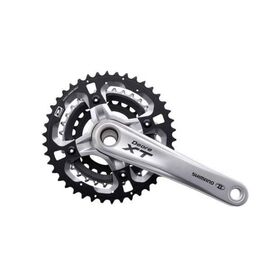 Система шатунов велосипедная Shimano Deore XT M77010, 175мм, 42/32/24 с кареткой IFCM77010E224X, изображение  - НаВелосипеде.рф