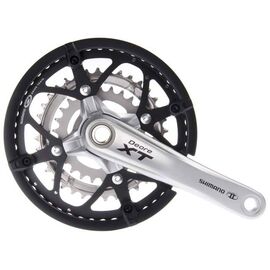 Система шатунов велосипедная Shimano Deore XT T781, 175мм, 48/36/26T с кареткой, IFCT781E866C, изображение  - НаВелосипеде.рф