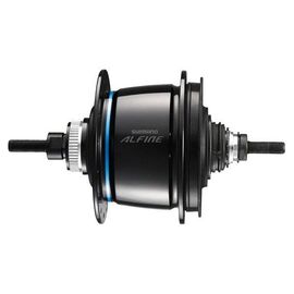 Велосипедная втулка планетарная SHIMANO Alfine Di2, 32 отверстия, 8 скоростей, ISGS505BL, изображение  - НаВелосипеде.рф