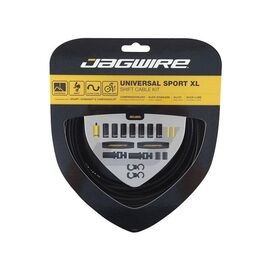 Тросы с оболочками JAGWIRE для переключателей, Universal Sport Shift XL, комплект, чёрный, UCK600, изображение  - НаВелосипеде.рф
