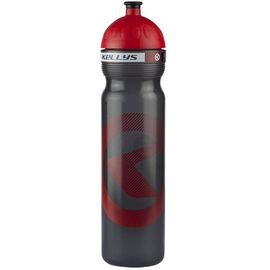 Фляга KELLYS KALAHARI, обьём 1л, для напитков без СО2, до 40*С, антрацит/красный, вес 117г, Water Bottle KELL, изображение  - НаВелосипеде.рф