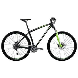 Горный велосипед Centurion Backfire PRO 200.27 2017, Вариант УТ-00037300: Рама: 38 (Рост: 145 - 160см), Цвет: матовый черно-зеленый, изображение  - НаВелосипеде.рф