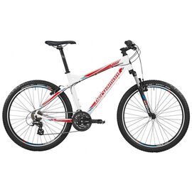 Горный велосипед Bergamont Vitox 5.0 2016, Вариант УТ-00042122: Рама: 42 см (Рост: 170 - 175 cm), Цвет: бело-красный , изображение  - НаВелосипеде.рф