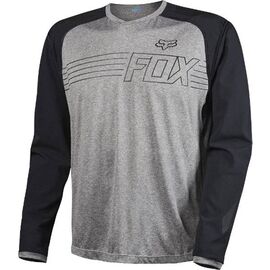 Велоджерси Fox Explore LS, серый, 14073-185-M, Вариант УТ-00042350: Размер M  (14073-185-M), изображение  - НаВелосипеде.рф