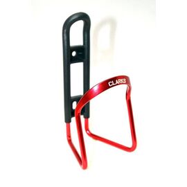 Флягодержатель велосипедный CLARK`S BC-20, алюминий/пластик, красный, 3-162, изображение  - НаВелосипеде.рф