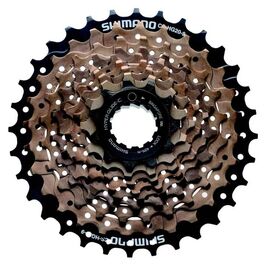 Кассета велосипедная Shimano Acera 9х11-32Т черно-коричневая ACSHG209132 5-587686 , изображение  - НаВелосипеде.рф