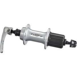 Велосипедная втулка Shimano  FH-4600 Tiagra, задняя, под кассету,  32 отверстия, 8-10 скоростей, QR, EFH4600BY, изображение  - НаВелосипеде.рф