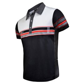 Велофутболка FunkierBike Polo Jersey design P-765 Rad/Black красно-черная S, 12-200, изображение  - НаВелосипеде.рф