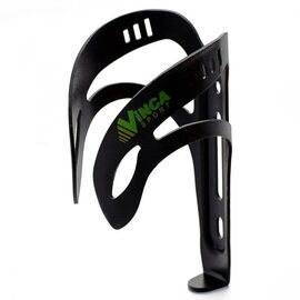 Флягодержатель Vinca sport алюминиевый чёрный HC 12 black, изображение  - НаВелосипеде.рф