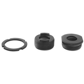 Чашки для каретки BSA, + стопорное кольцо, резьба, черные, 5-352610, изображение  - НаВелосипеде.рф