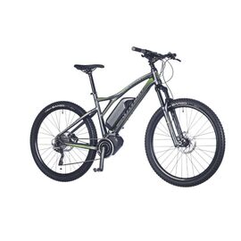 Электровелосипед AUTHOR Elevation 2016, Вариант УТ-00019253: 19", рост 173-183 см, серый/зеленый, изображение  - НаВелосипеде.рф