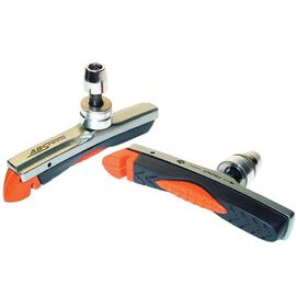 Колодки тормозные BARADINE ABS-01VC для V-brake, картриджные, резьбовые, 72мм,  ABS-01VC, Вариант УТ-00014258: в упаковке, изображение  - НаВелосипеде.рф