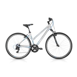 Женский гибридный велосипед KELLYS CLEA 30 2016, Вариант УТ-00020895: Рама 17", серебристый, изображение  - НаВелосипеде.рф