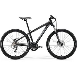 Горный велосипед Merida Big.Seven 40-MD 2017, 6110678716, Вариант УТ-00037363: Рама: 20" (Рост: 185 - 190 cm), Цвет: матовый черно-серый, изображение  - НаВелосипеде.рф