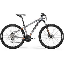 Горный велосипед Merida Big.Seven 20-D 2017, 6110678813, Вариант УТ-00038816: Рама: 13.5" (Рост: 155 - 165 cm), Цвет: серо-оранжевый , изображение  - НаВелосипеде.рф