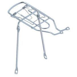 Багажник для велосипеда VINCA SPORT, нерегулируемый, прижимная лапка, 24", серебристый, H-ST 01/1 (24"), изображение  - НаВелосипеде.рф